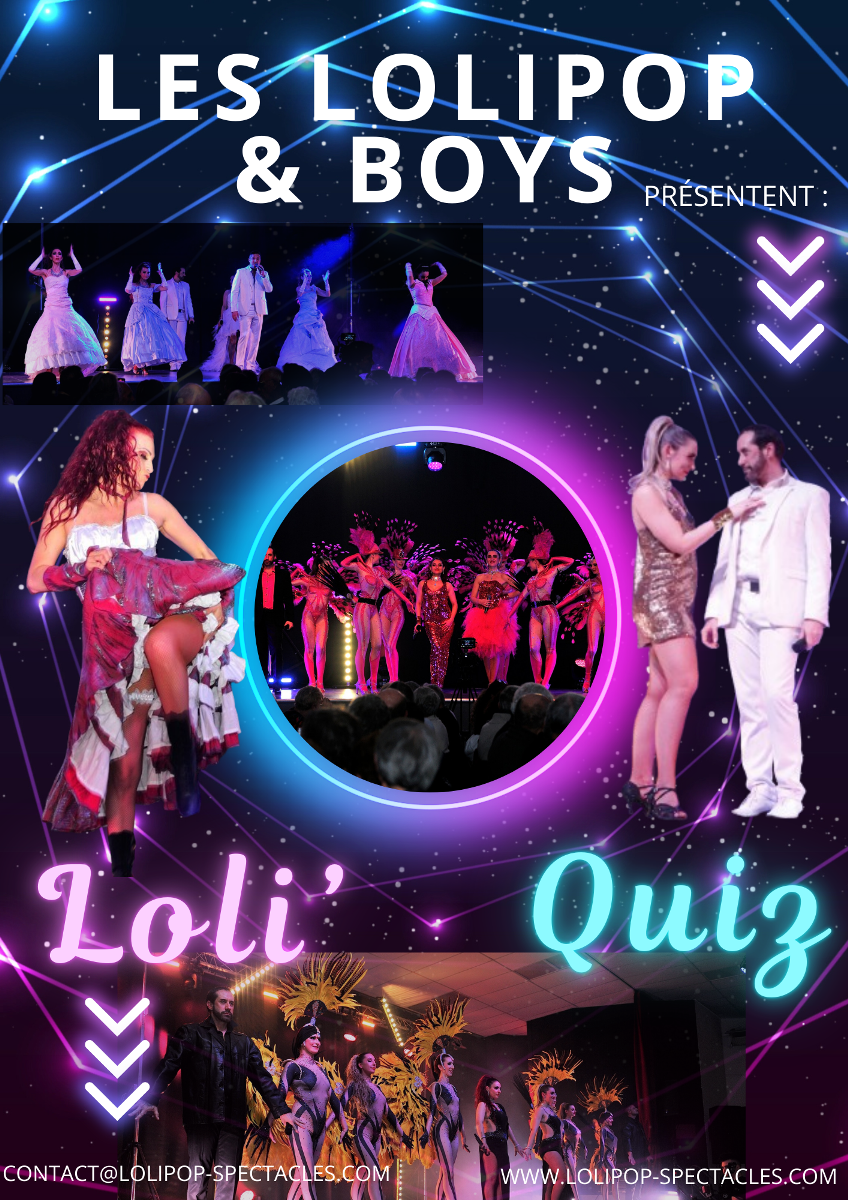 Affiche Lolipop LOLI-QUIZ – LOLIPOP Spectacles