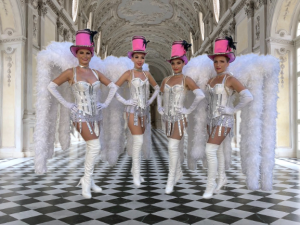 Plumes blanches