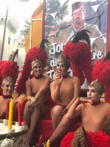 plumes rouges
